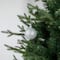 Glitzhome® 18 Pack Elegant Silver Deluxe Large Shatterproof Ornaments